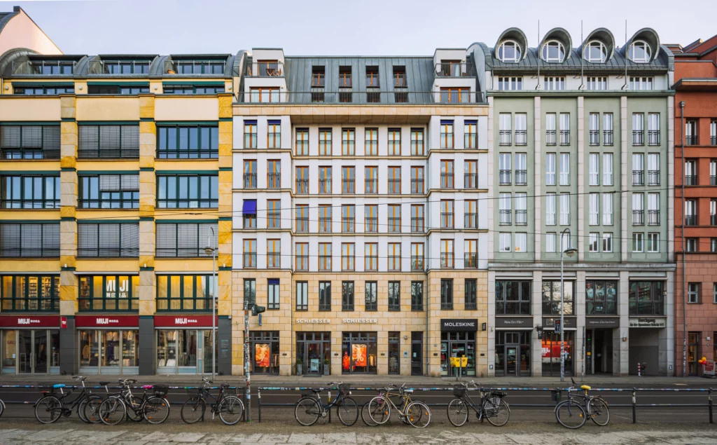 House facades on Hackescher Markt