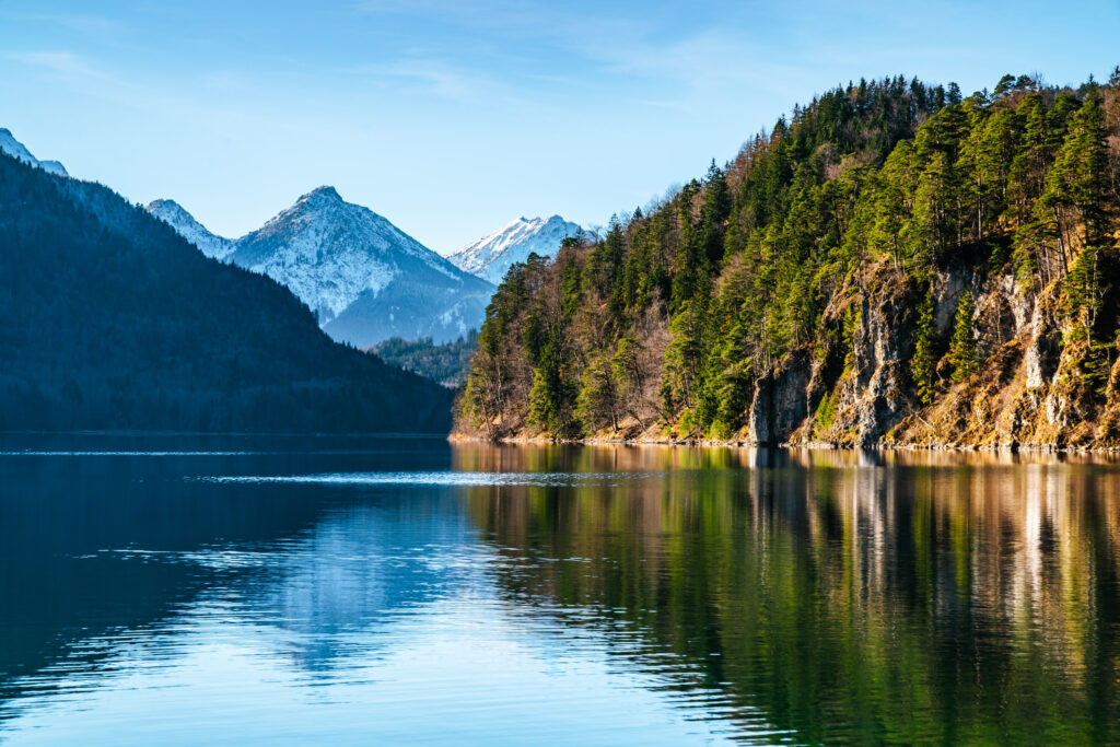 Alpsee view from Hohenschwangau