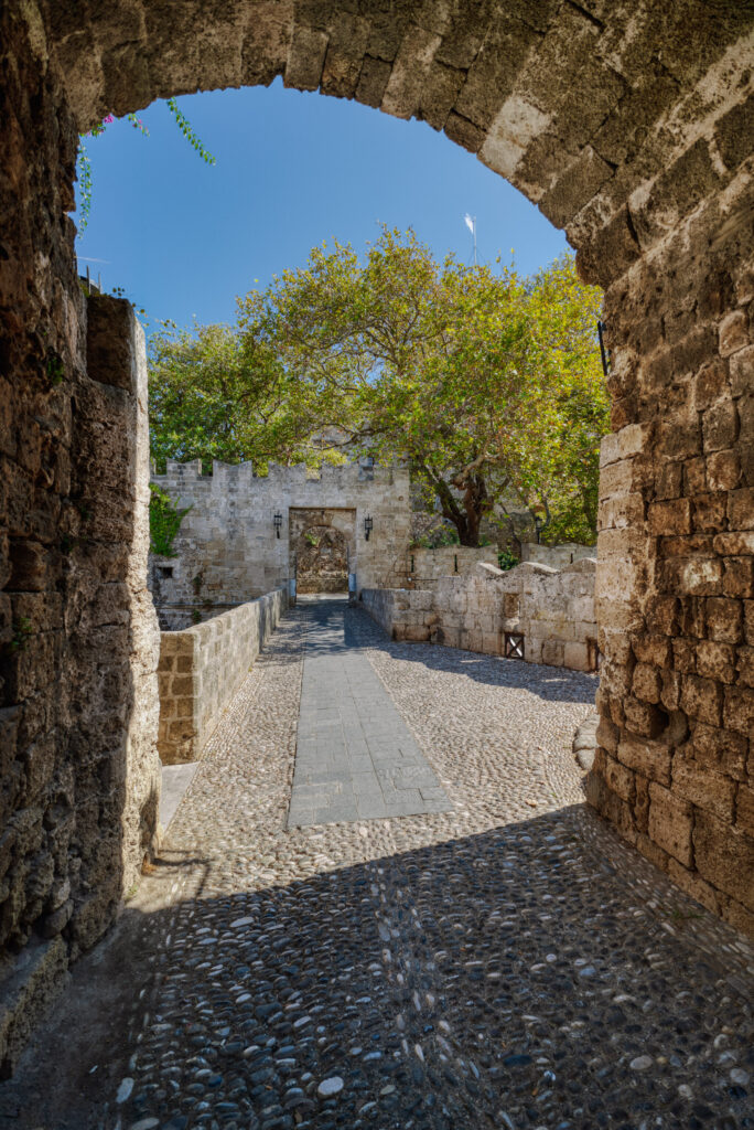 Archway in the fortress