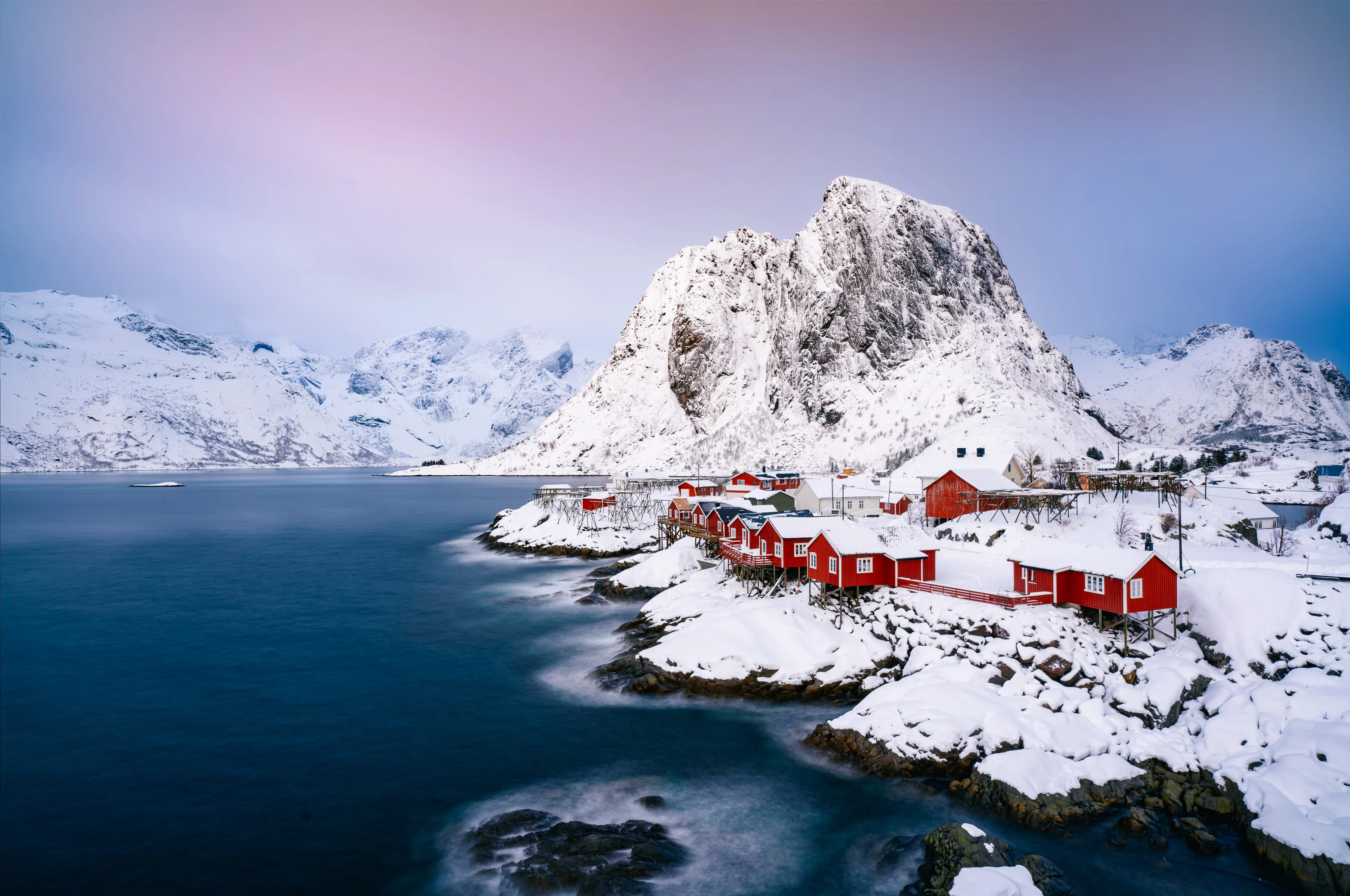 Hamnøy fishing huts