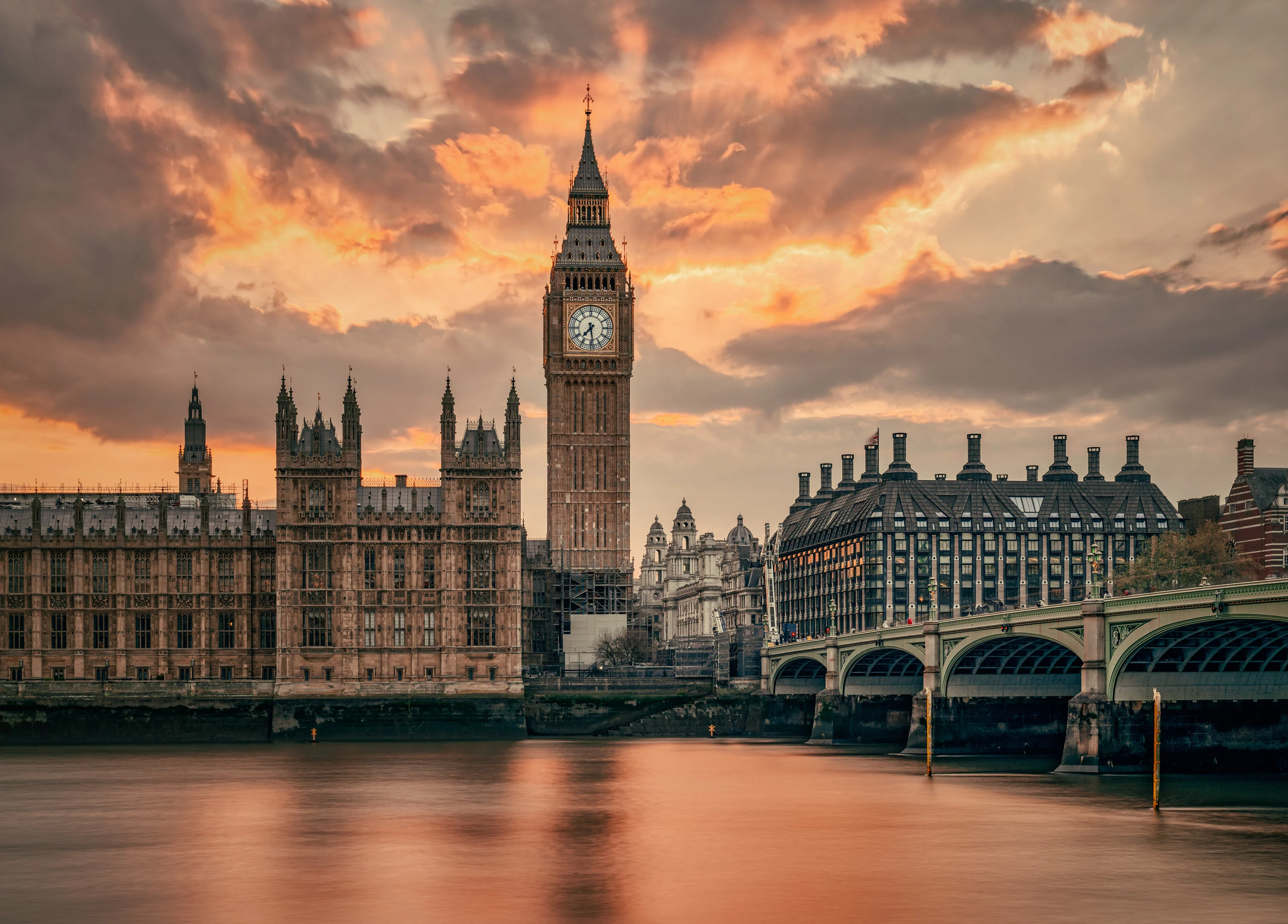 Big Ben and Westminster Bridge