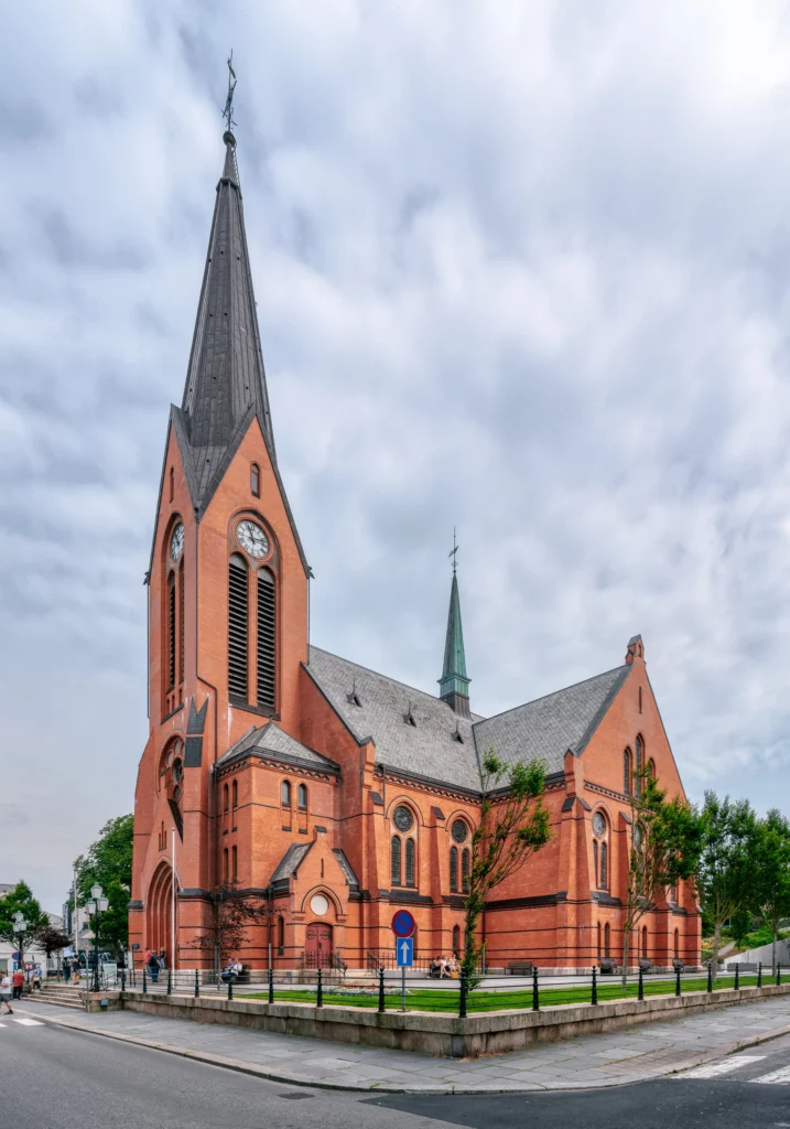 Neogothic Church of the Redeemer in Haugesund