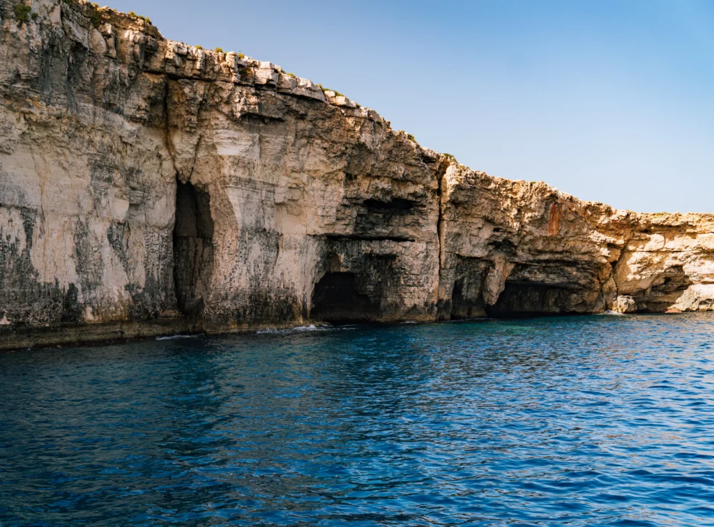 Cliffs of Comino