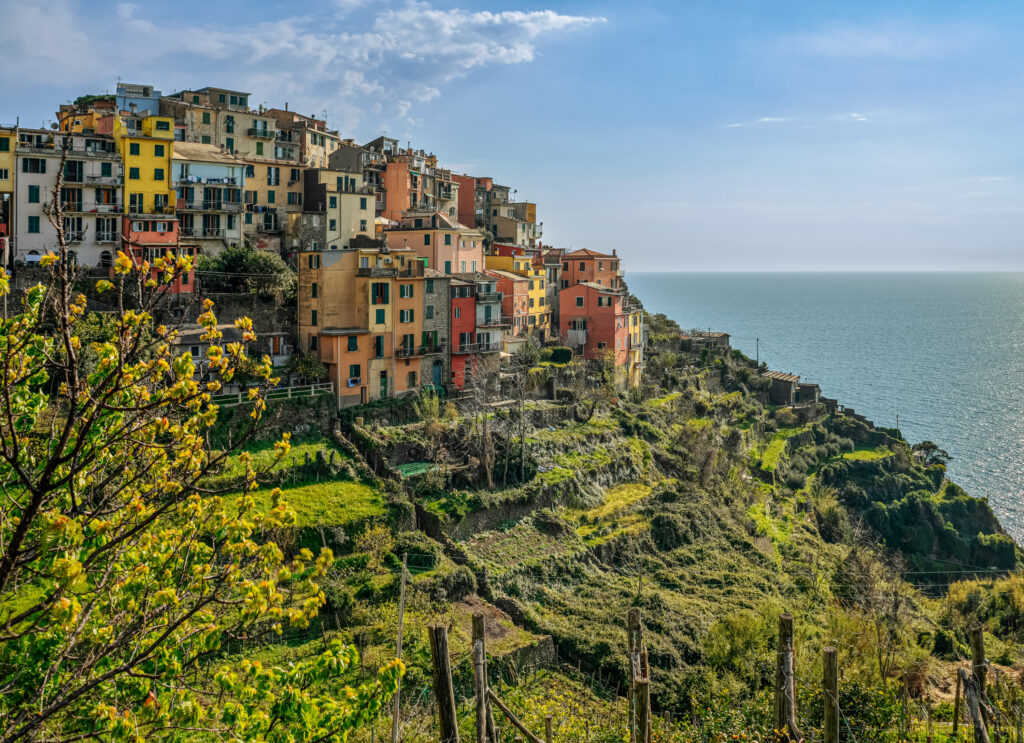 Cinque Terre hill village of Corniglia