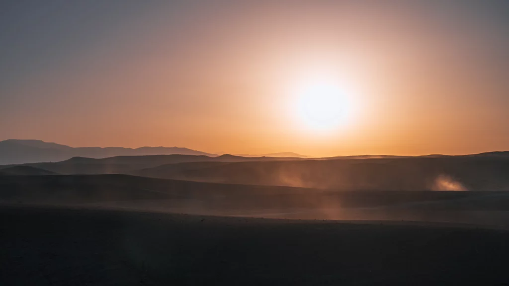 Agafay sunset